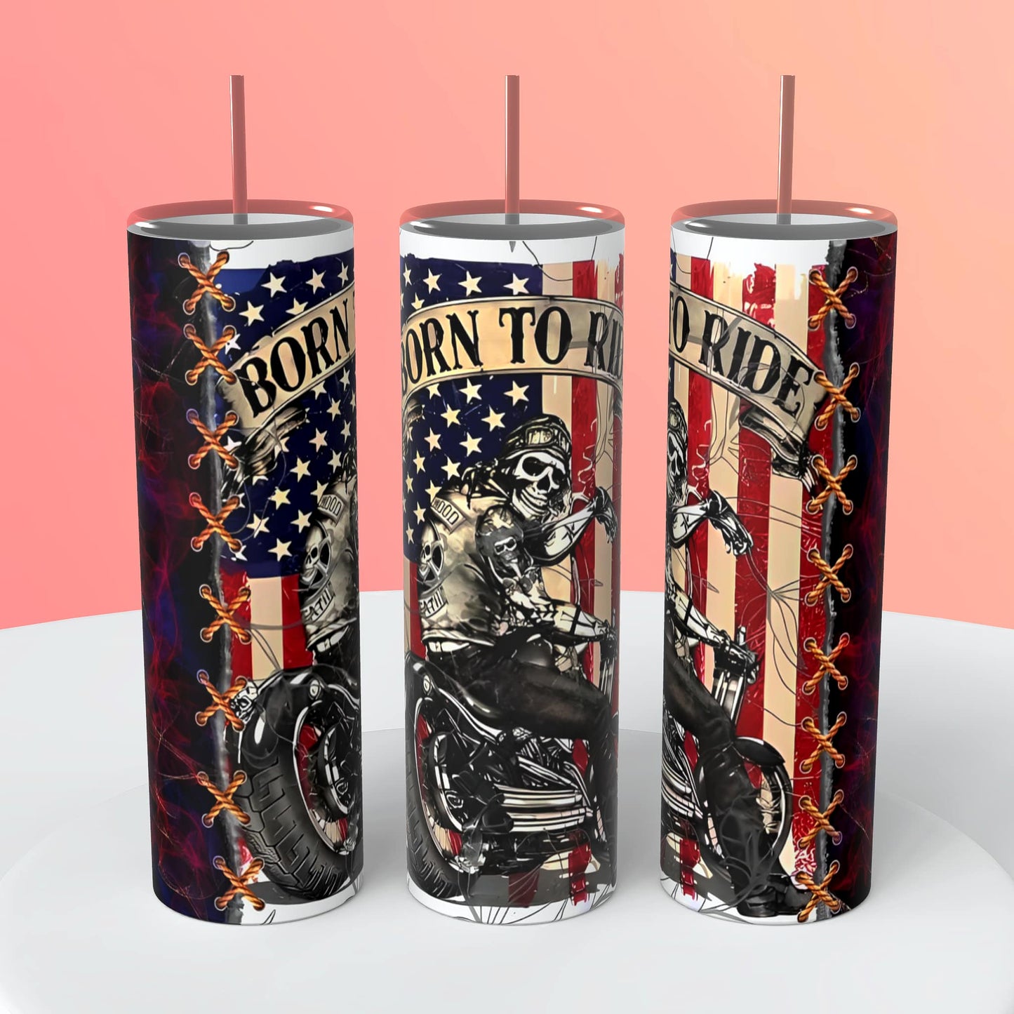 Born To Ride Tumbler