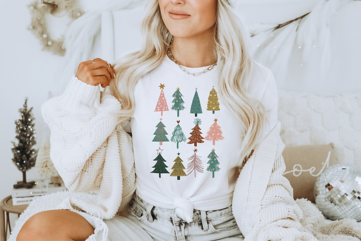 Winter Wonderland Trees T-Shirt